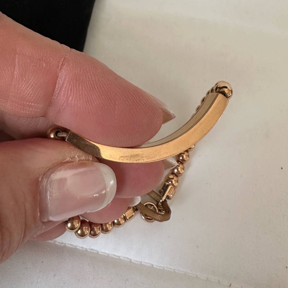 Michael Kors Gold Bangle Bracelet - Picture 9 of 12